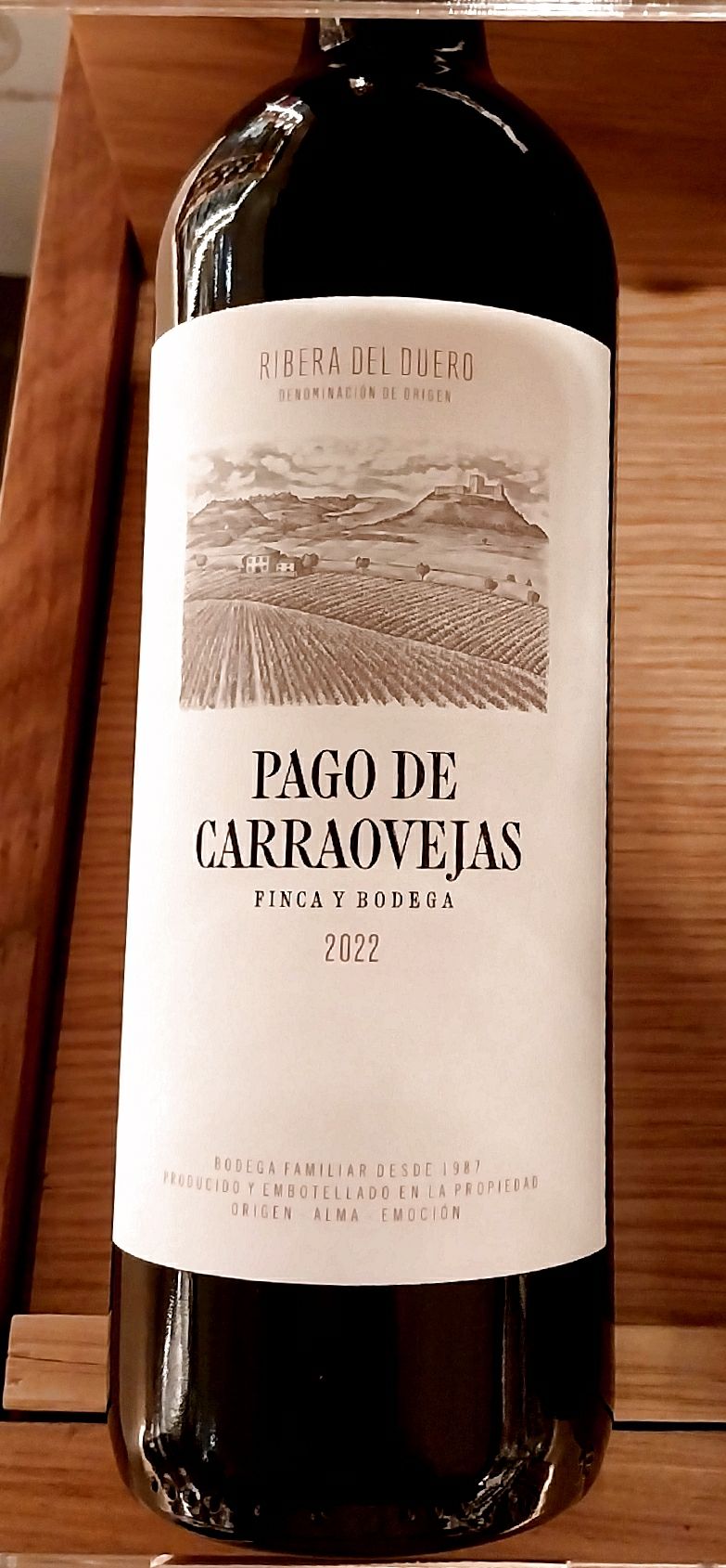 Referencia de vino 1 — Pago de Carraovejas