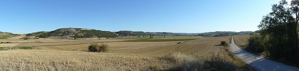 Valle del Esgueva (panorama)