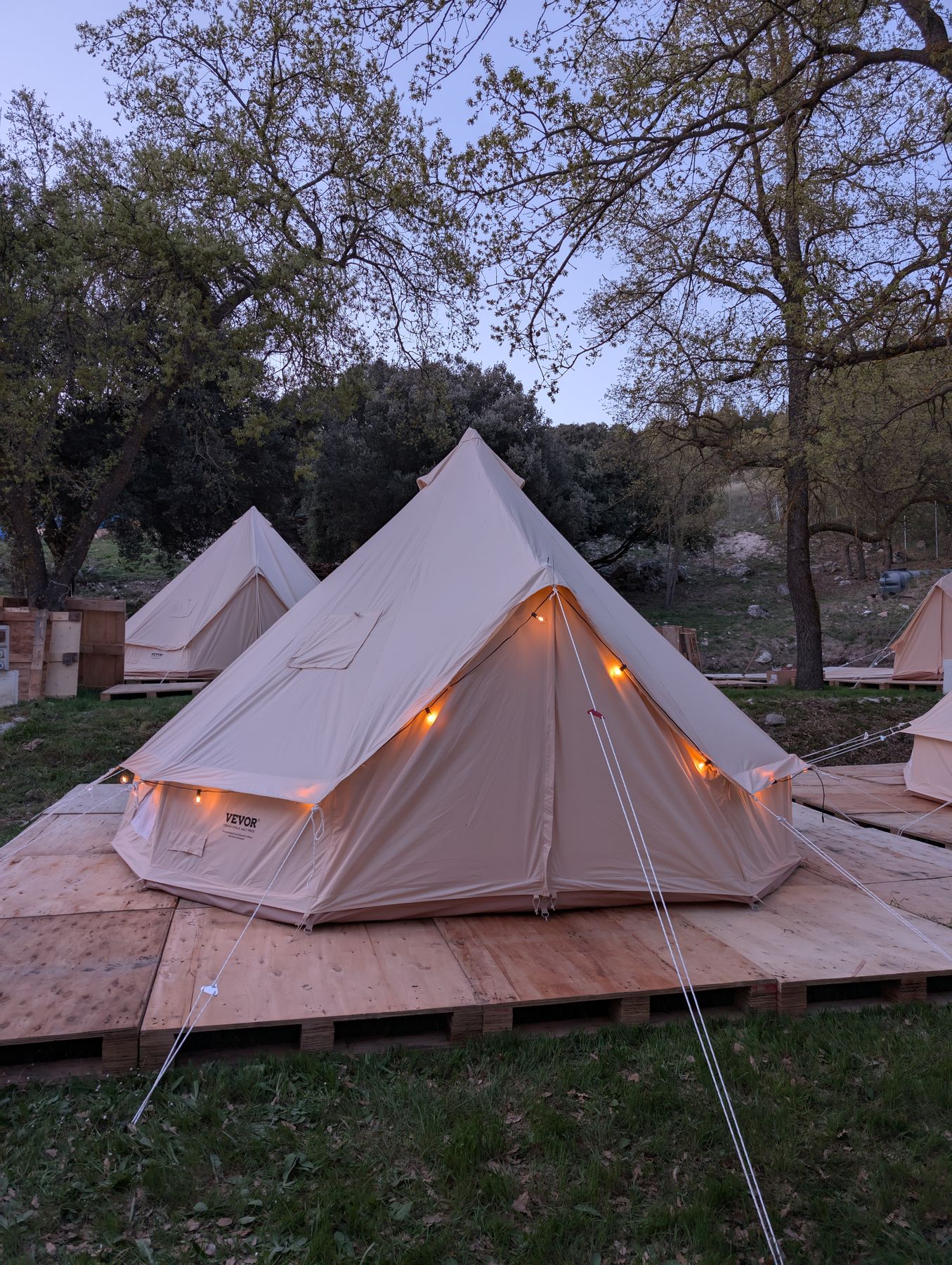 Dormir en Glamping La Bellota
